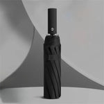 Compact umbrella with large handle, 96 cm diameter