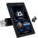 10.1 Inch Car Stereo with Rotatable Screen, Bluetooth and Rear View Camera