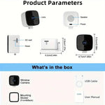 Surveillance Camera for Windows with 1080P and Two-Way Audio