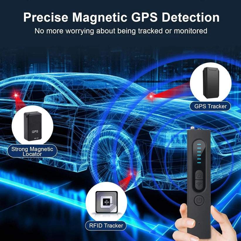 Versatile RF Signal Scanner for Detecting Spy Devices and GPS Trackers