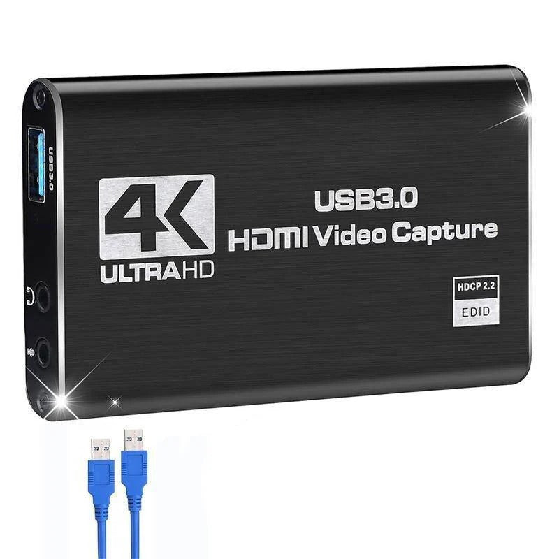4K HDMI Video Capture Device with USB 3.0 – Records in 1080P 60FPS