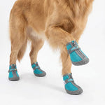Wasserdichte Atmungsaktive Hundeschuhe mit Rutschfester Sohle – 4er Set