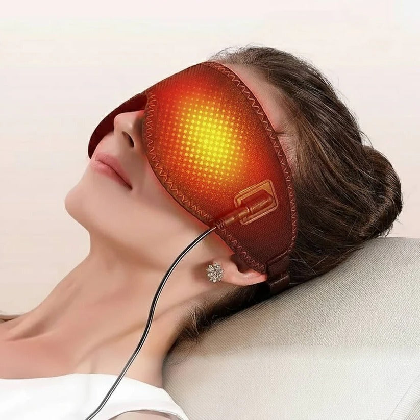 Heat and Vibration Eye Mask for Relaxation and Comfort