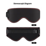 Warming Eye Mask with 3 Temperature Levels for Relaxation and Relief