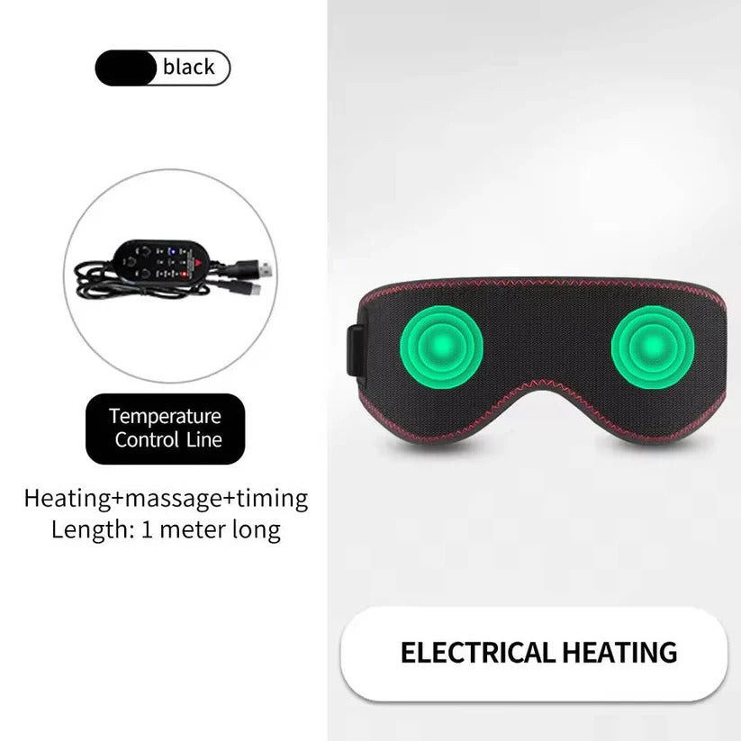 Warming Eye Mask with 3 Temperature Levels for Relaxation and Relief