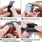 Privacy Screen Protector for Apple Watch with Charging Access