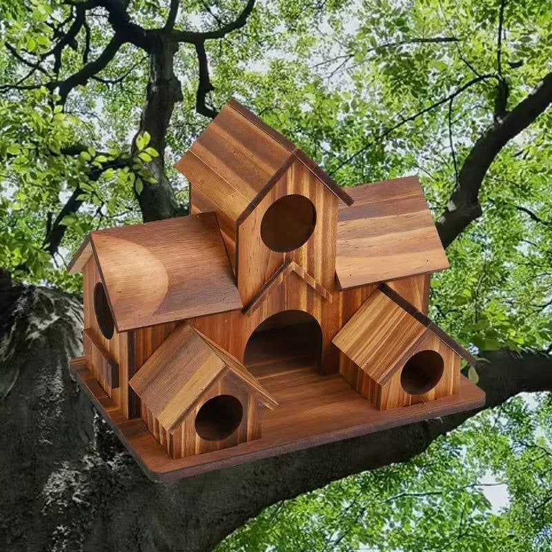 Vogelvilla aus Holz – Sicherer Nistplatz für Gartenbewohner
