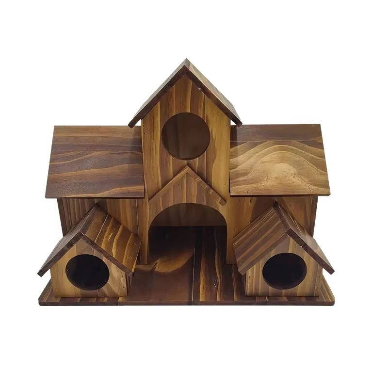 Vogelvilla aus Holz – Sicherer Nistplatz für Gartenbewohner