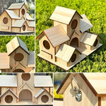 Vogelvilla aus Holz – Sicherer Nistplatz für Gartenbewohner