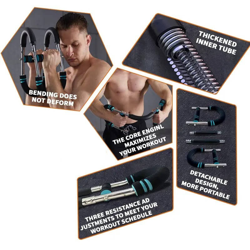 FlexiFit Resistance Trainer for Chest and Arms - 27-40 kg