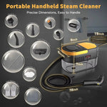 Handheld Dampfreiniger für Zuhause und Auto mit 3BAR Druck