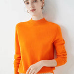 Elegant cashmere sweater for cold days