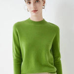 Elegant cashmere sweater for cold days