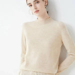 Elegant cashmere sweater for cold days
