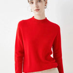 Elegant cashmere sweater for cold days