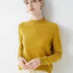 Elegant cashmere sweater for cold days