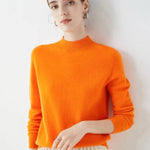 Elegant cashmere sweater for cold days