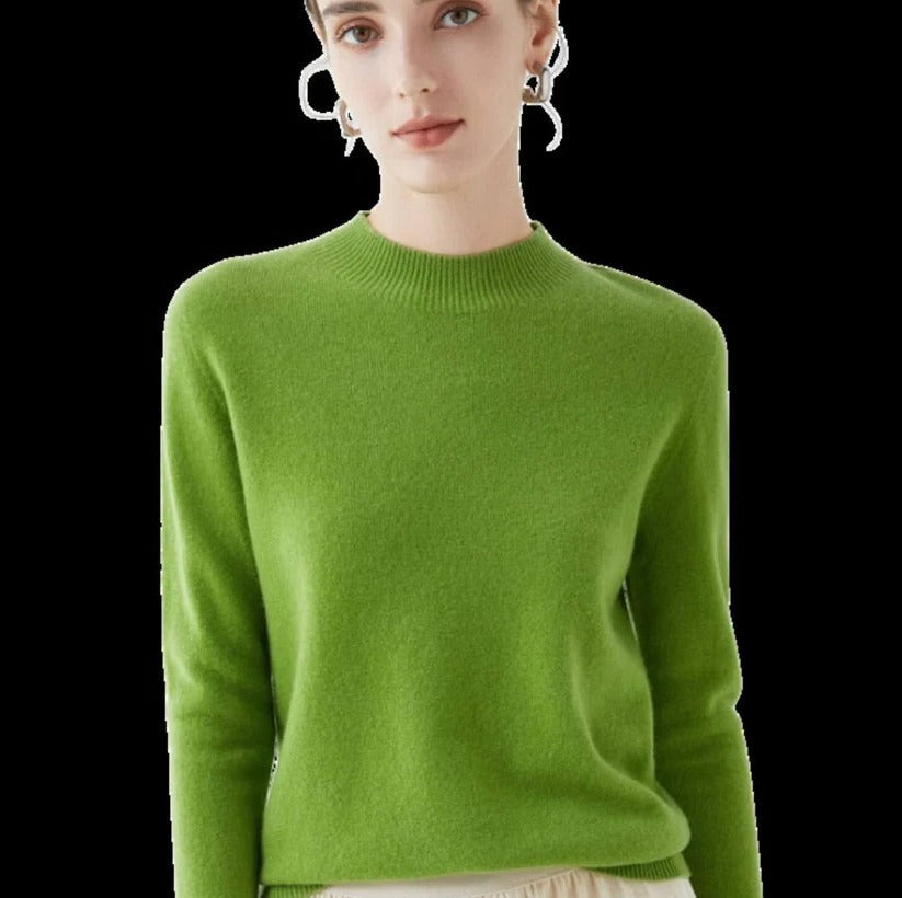 Elegant cashmere sweater for cold days