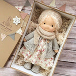 High-quality cotton doll made from natural materials for children