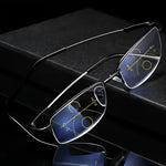Vielseitige Lesebrille mit UV400 Fotochromatischen Gläsern