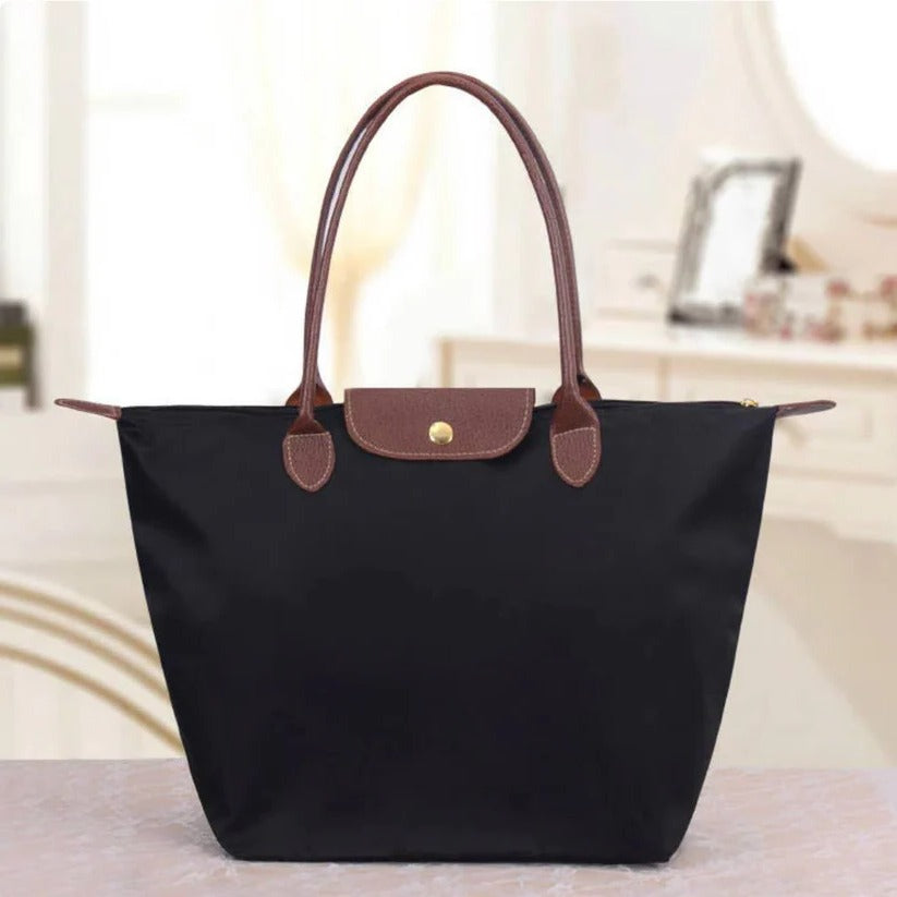 Elegante Schultertasche aus Oxford-Stoff für jeden Tag
