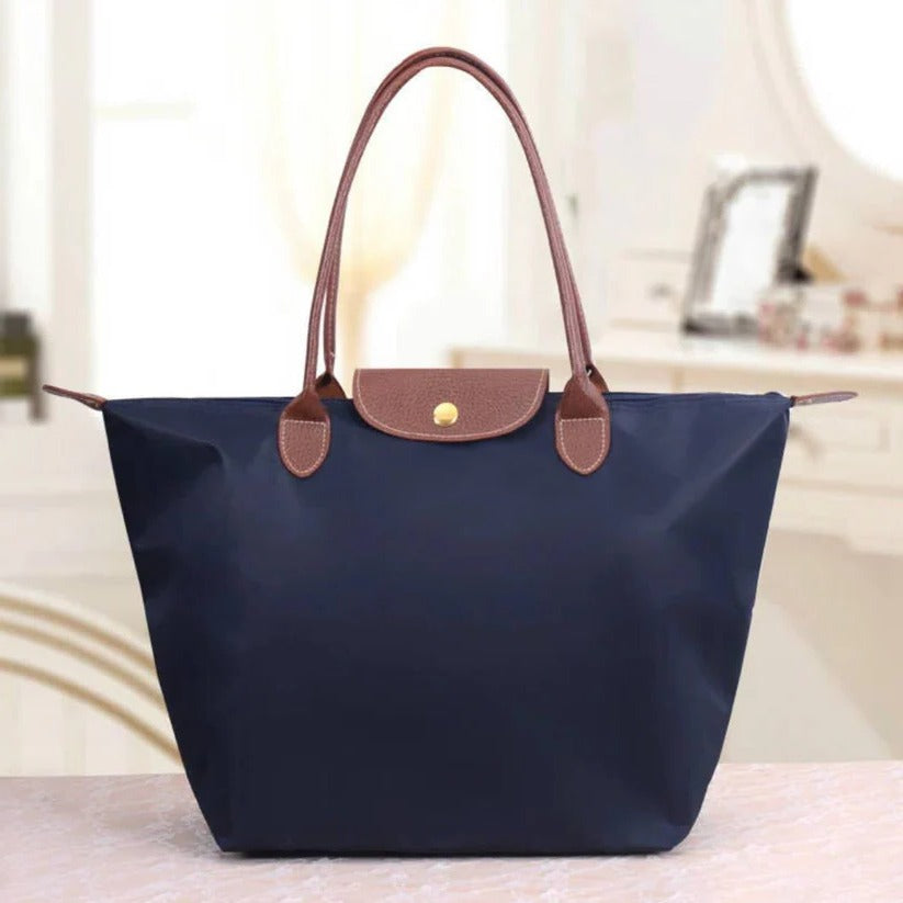 Elegante Schultertasche aus Oxford-Stoff für jeden Tag