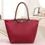 Vielseitige Schultertasche aus strapazierfähigem Material in neun Farben