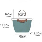 Elegante Schultertasche aus Oxford-Stoff für jeden Tag