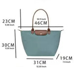 Elegante Schultertasche aus Oxford-Stoff für jeden Tag