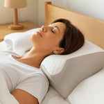 Ergonomisches Nackenstützkissen aus Memory-Schaum für erholsamen Schlaf