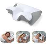 Ergonomisches Nackenstützkissen aus Memory Foam für erholsamen Schlaf