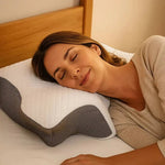 Ergonomisches Nackenstützkissen aus Memory Foam für erholsamen Schlaf