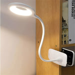 Flexibles USB-Leselicht mit Clip und dimmbarer Funktion für den Schreibtisch
