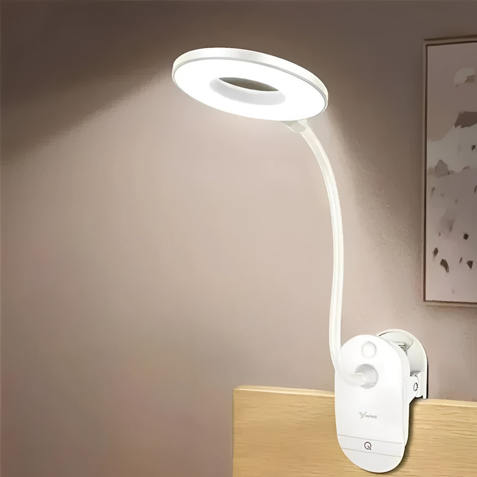 Flexibles LED-Leselicht mit USB-Akku und dimmbarem Design für den Schreibtisch