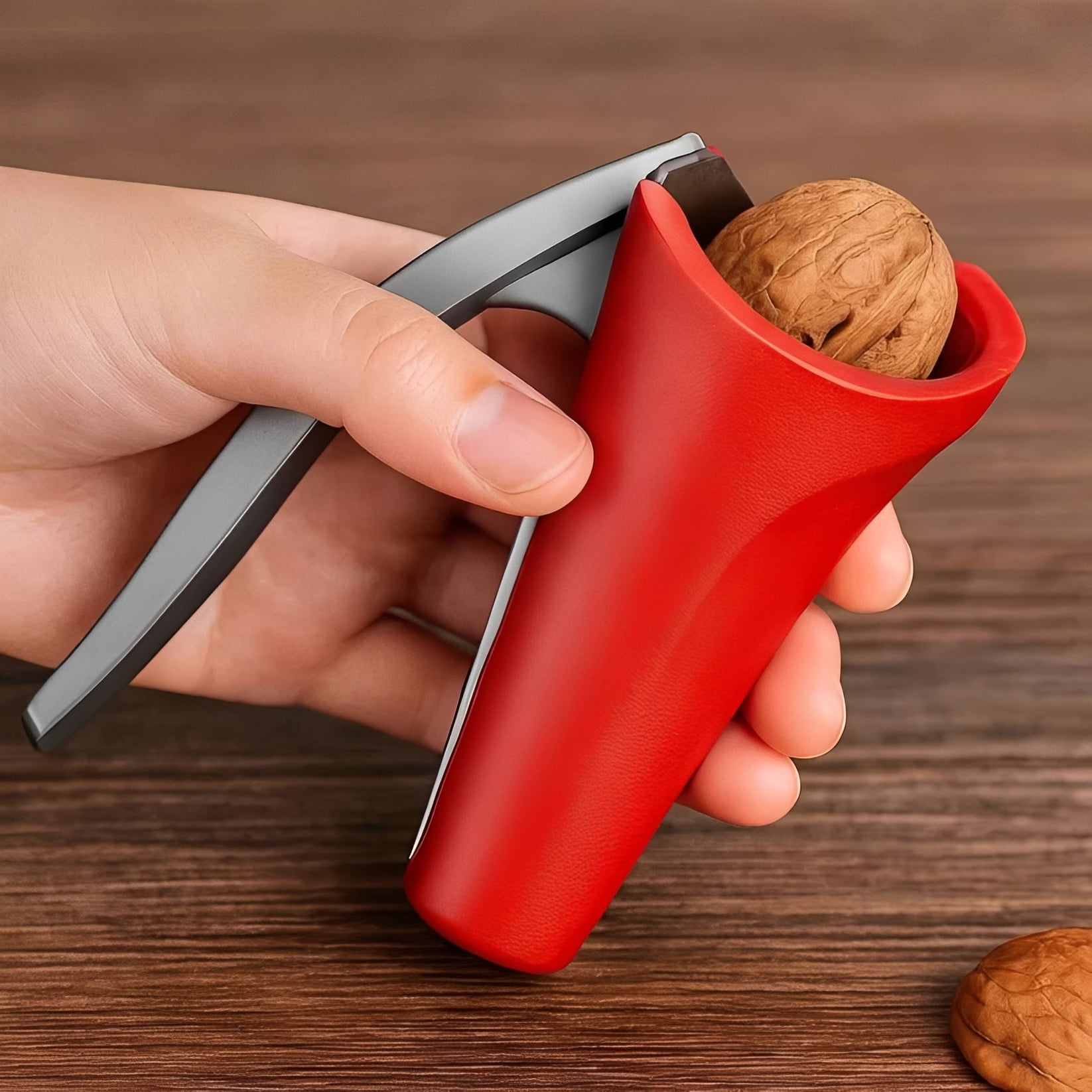 Robust Nutcracker with Lever Mechanism for Effortless Cracking