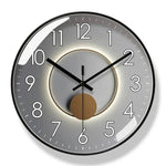Silent quartz wall clock in a timeless design for every home