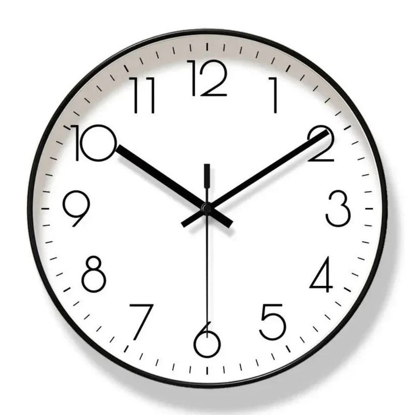 Stille Wanduhr mit Modernem Minimalismus für Ihr Zuhause