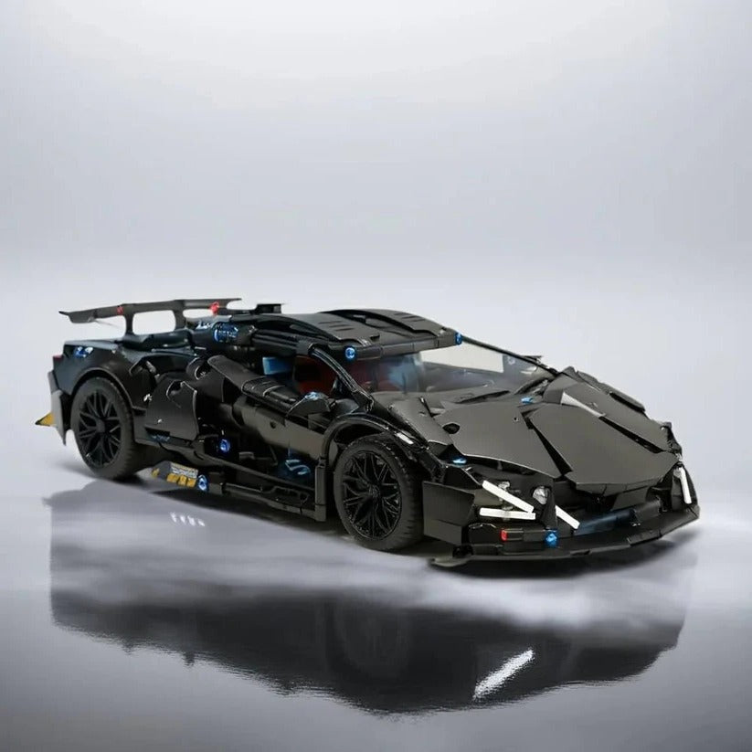 1288-Piece Sports Car Model Building Kit for Adults and Teens