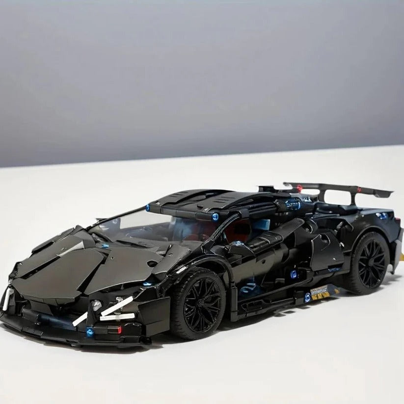 1288-piece Sports Car Building Set for Adults and Teenagers