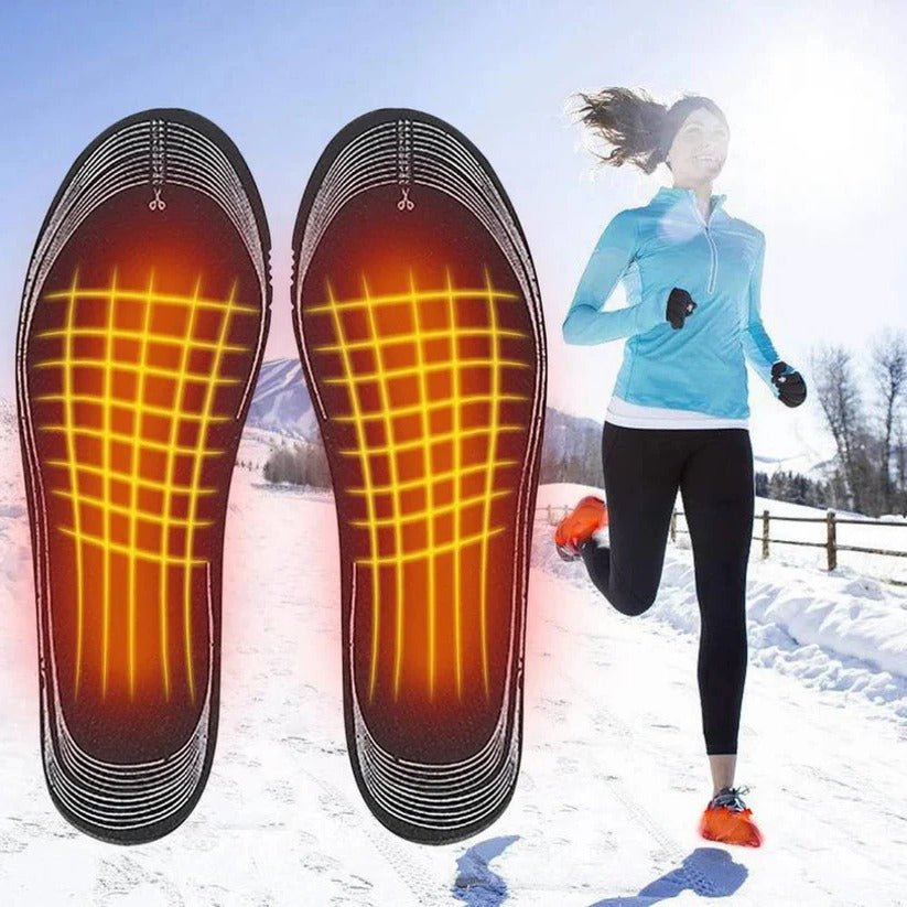 Rechargeable Heated Insoles for Soothing Warmth on Cold Days