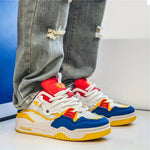 Hochwertige Herren Sneaker mit Dickem Sohlenprofil für Jeden Tag