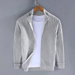 Herren Strickjacke mit Reißverschluss – Stilvoll und Vielseitig