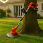 Powerful Cordless Lawn Edger with 21V Battery for Precise Garden Care