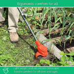 Powerful Cordless Lawn Edger with 21V Battery for Precise Garden Care
