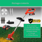 Powerful Cordless Lawn Edger with 21V Battery for Precise Garden Care