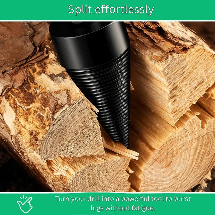 Titanium Drill Bit for Wood Splitting – Perfect for Power Tools