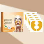 Feuchtigkeitsspendende Gesichtspflaster für Falten und Linien, 10er Pack