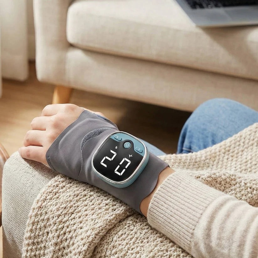 Elektrisches Handmassagegerät mit 5 Funktionen und verstellbarer Intensität