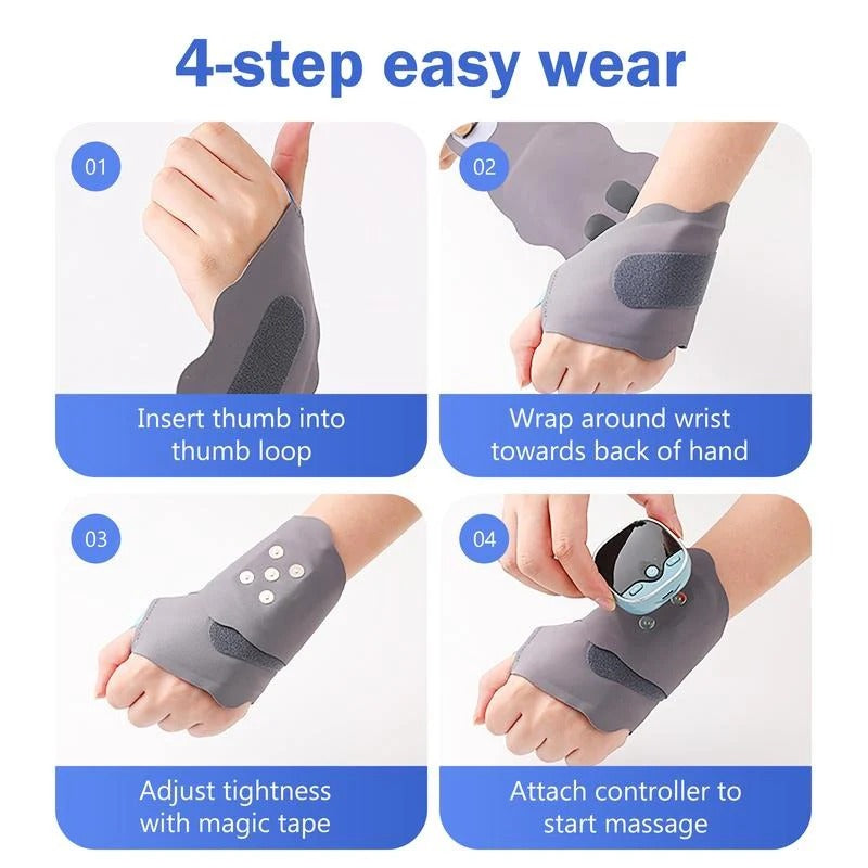 Elektrisches Handmassagegerät mit 5 Funktionen und anpassbarer Intensität