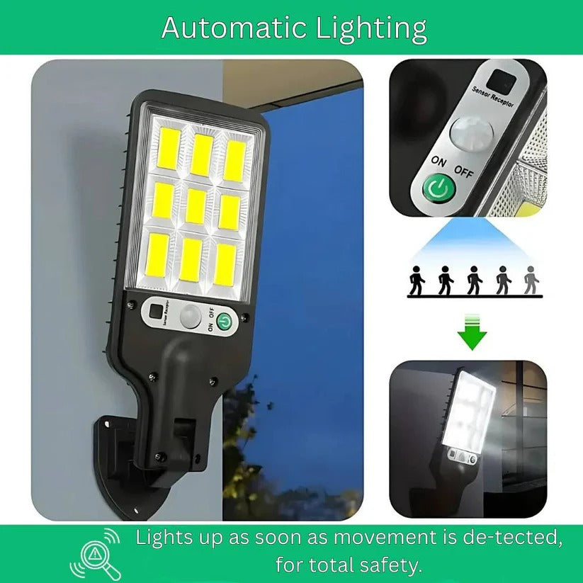 Outdoor Solar Light with Motion Sensor – Always ready